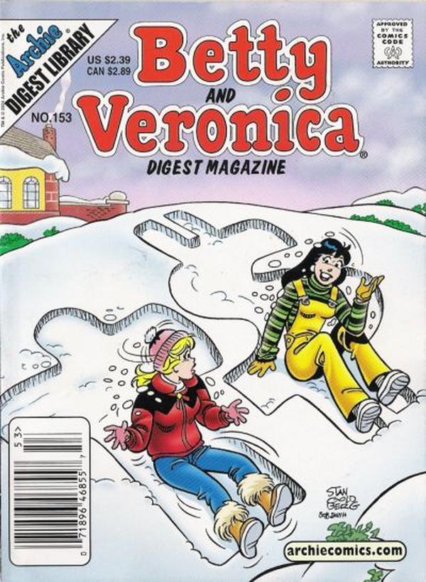 Betty and Veronica Comics Digest Magazine (1983) #153 cover