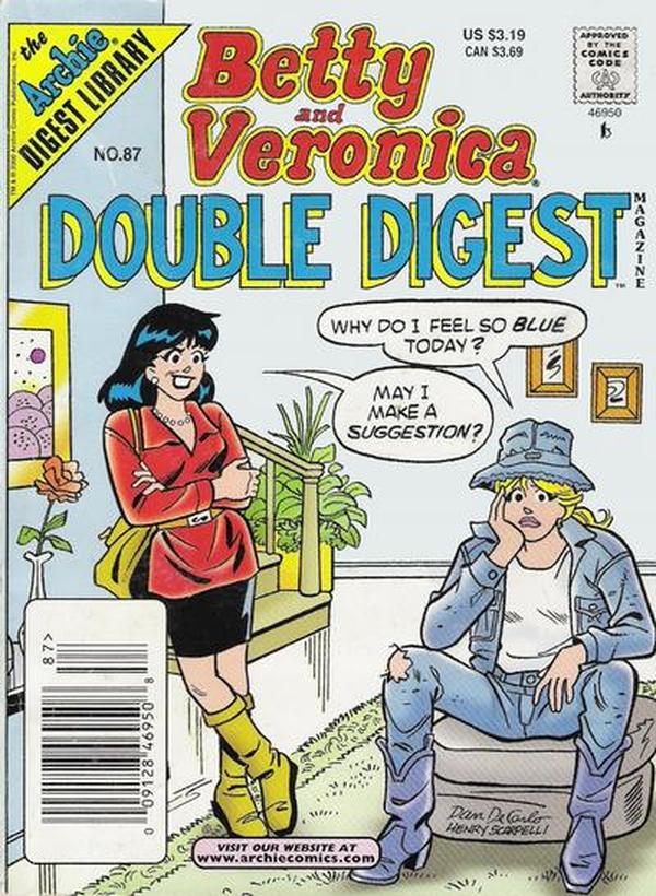 Betty & Veronica (Jumbo Comics) Double Digest #87 cover