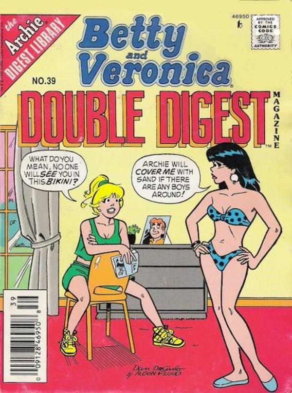 Betty & Veronica (Jumbo Comics) Double Digest #39 cover