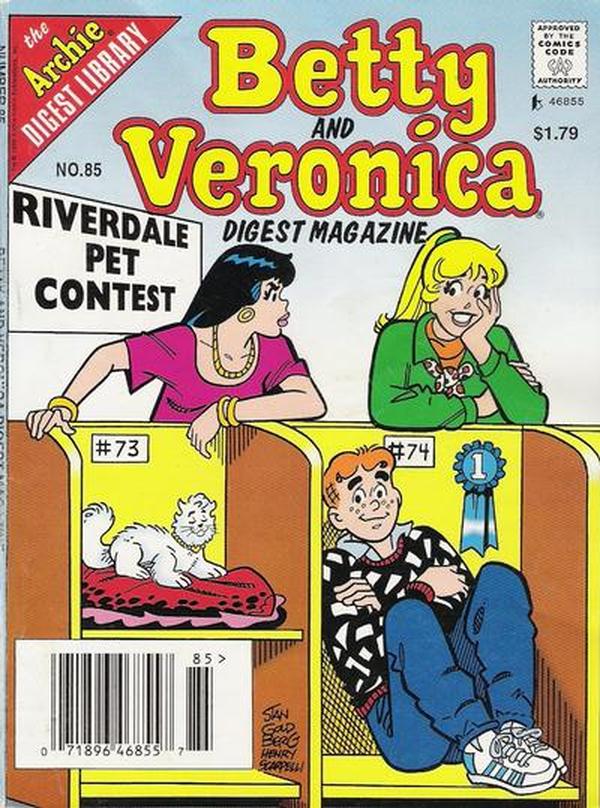 Betty and Veronica Comics Digest Magazine (1983) #85 cover