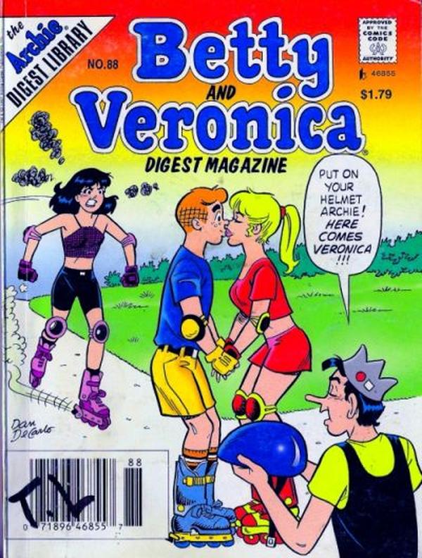 Betty and Veronica Comics Digest Magazine (1983) #88 cover