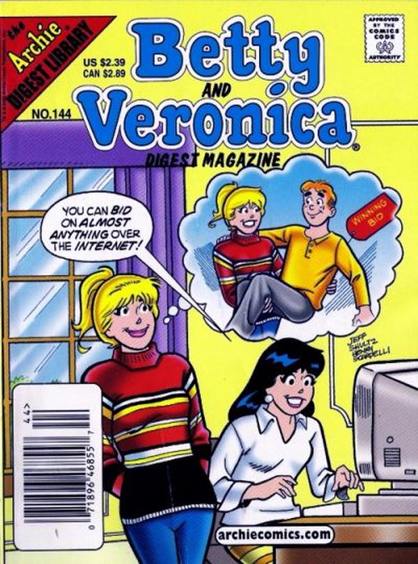 Betty and Veronica Comics Digest Magazine (1983) #144 cover