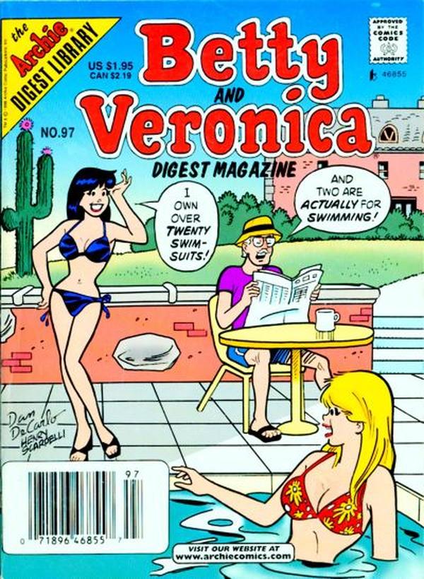 Betty and Veronica Comics Digest Magazine (1983) #97 cover
