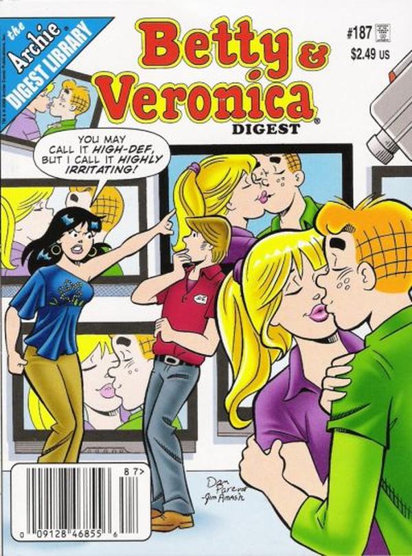 Betty and Veronica Comics Digest Magazine (1983) #187 cover