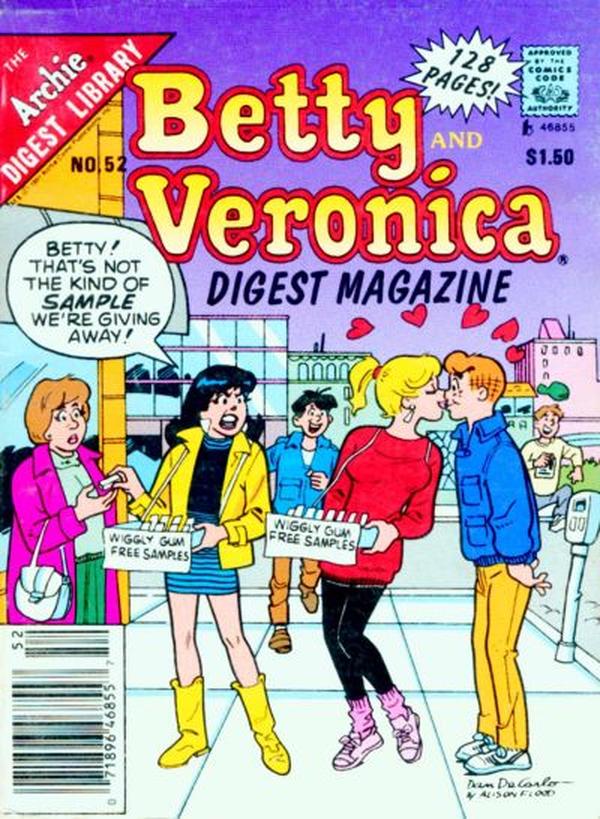 Betty and Veronica Comics Digest Magazine (1983) #52 cover
