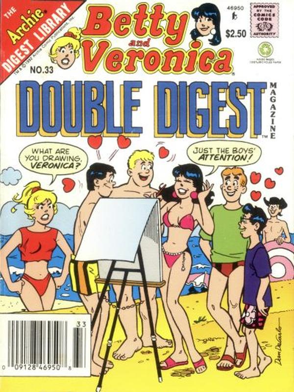 Betty & Veronica (Jumbo Comics) Double Digest #33 cover