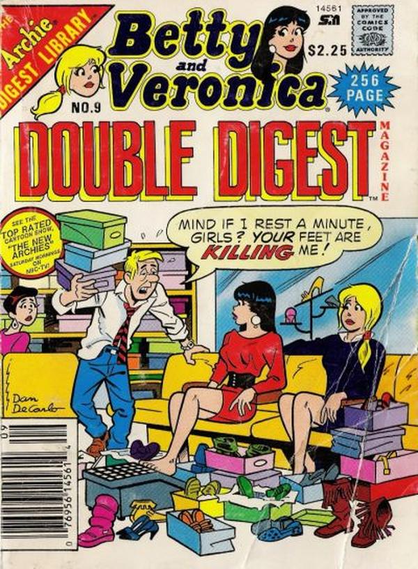 Betty & Veronica (Jumbo Comics) Double Digest #9 cover
