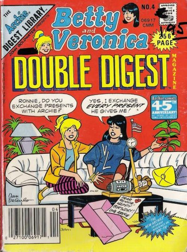 Betty & Veronica (Jumbo Comics) Double Digest #4 cover