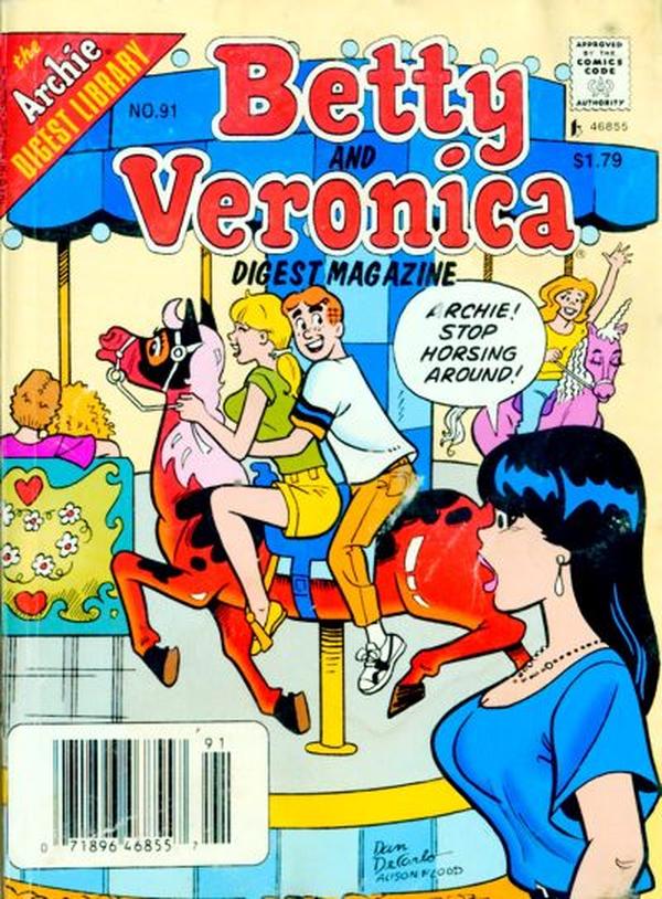 Betty and Veronica Comics Digest Magazine (1983) #91 cover