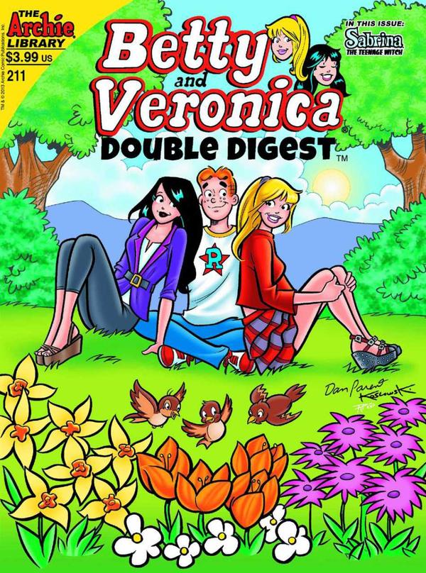 Betty & Veronica (Jumbo Comics) Double Digest #211 cover
