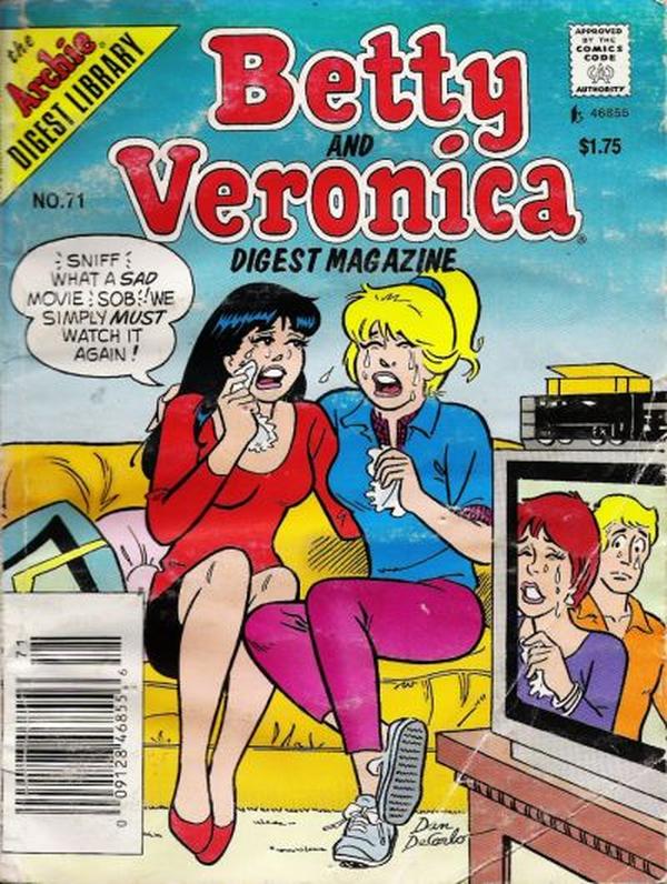 Betty and Veronica Comics Digest Magazine (1983) #71 cover