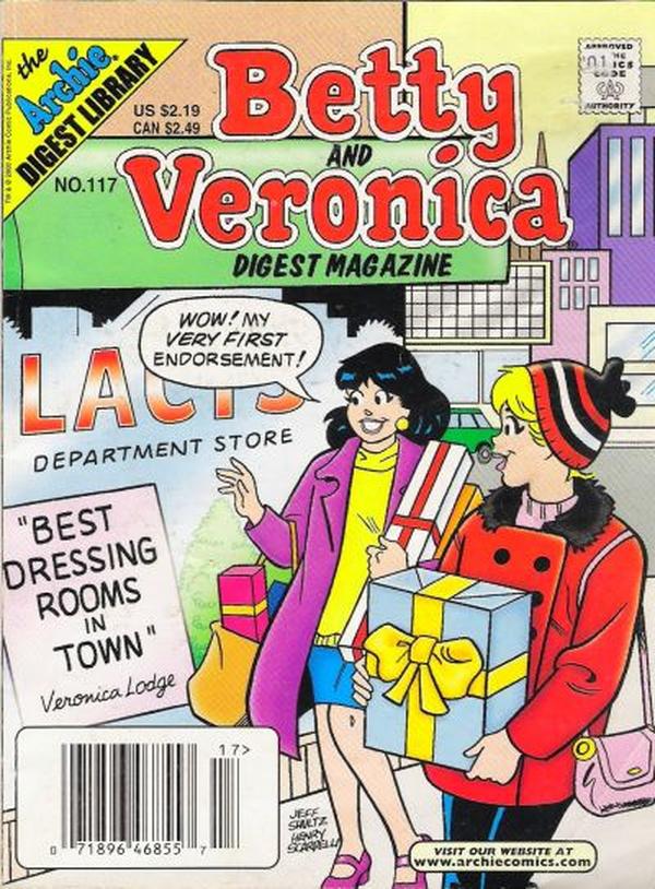 Betty and Veronica Comics Digest Magazine (1983) #117 cover