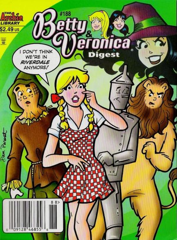 Betty and Veronica Comics Digest Magazine (1983) #188 cover