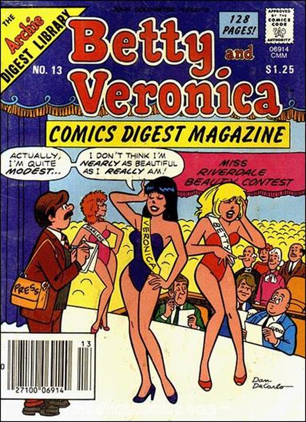 Betty and Veronica Comics Digest Magazine (1983) #13 cover