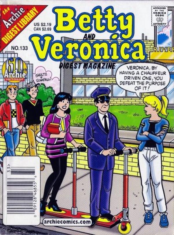 Betty and Veronica Comics Digest Magazine (1983) #133 cover