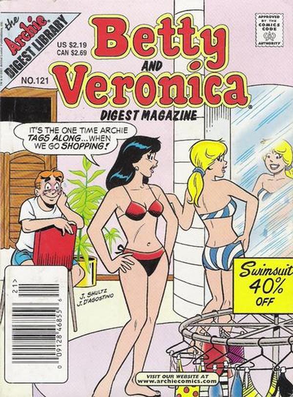 Betty and Veronica Comics Digest Magazine (1983) #121 cover
