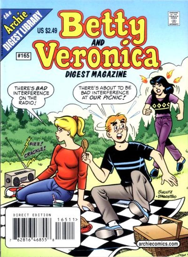 Betty and Veronica Comics Digest Magazine (1983) #165 cover