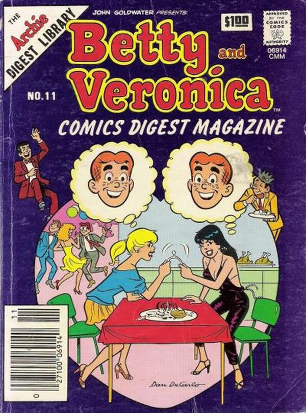 Betty and Veronica Comics Digest Magazine (1983) #11 cover