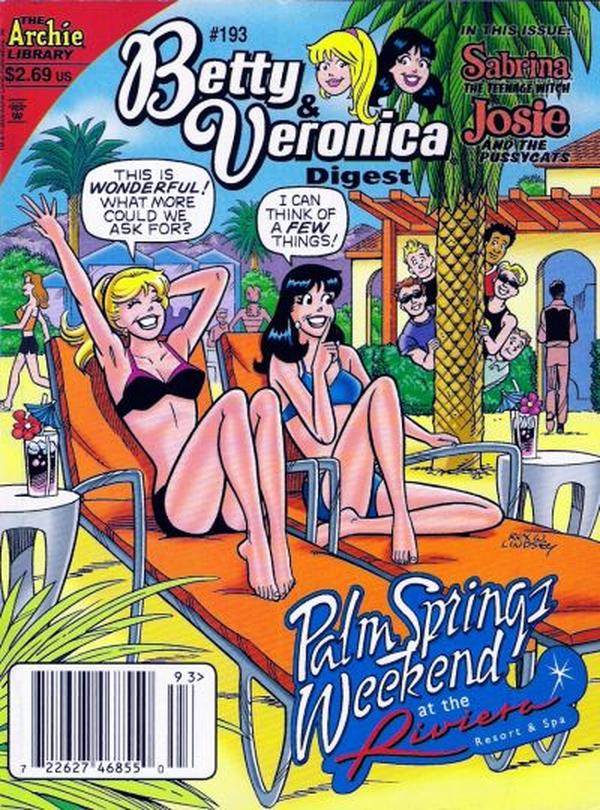 Betty and Veronica Comics Digest Magazine (1983) #193 cover