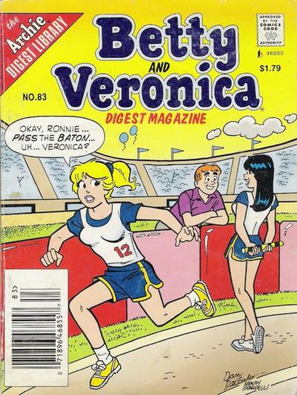 Betty and Veronica Comics Digest Magazine (1983) #83 cover