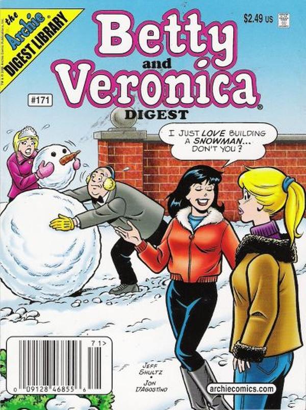 Betty and Veronica Comics Digest Magazine (1983) #171 cover