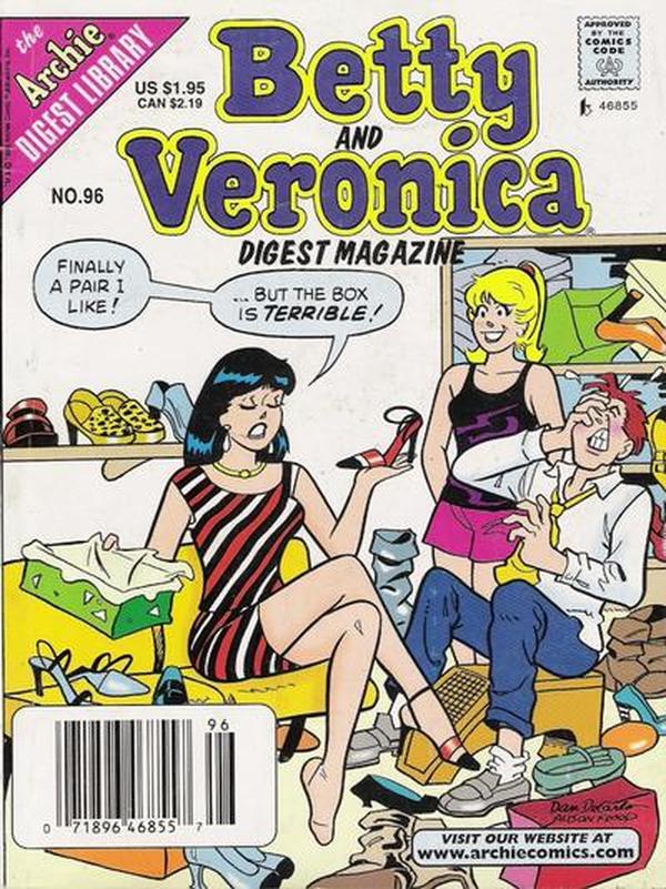 Betty and Veronica Comics Digest Magazine (1983) #96 cover