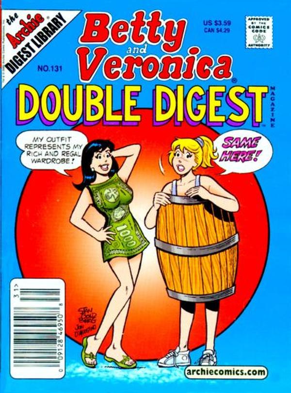 Betty & Veronica (Jumbo Comics) Double Digest #131 cover