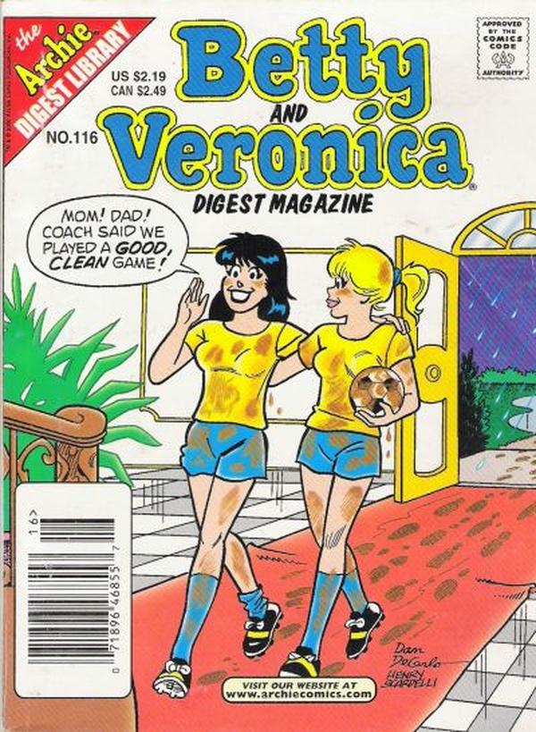 Betty and Veronica Comics Digest Magazine (1983) #116 cover
