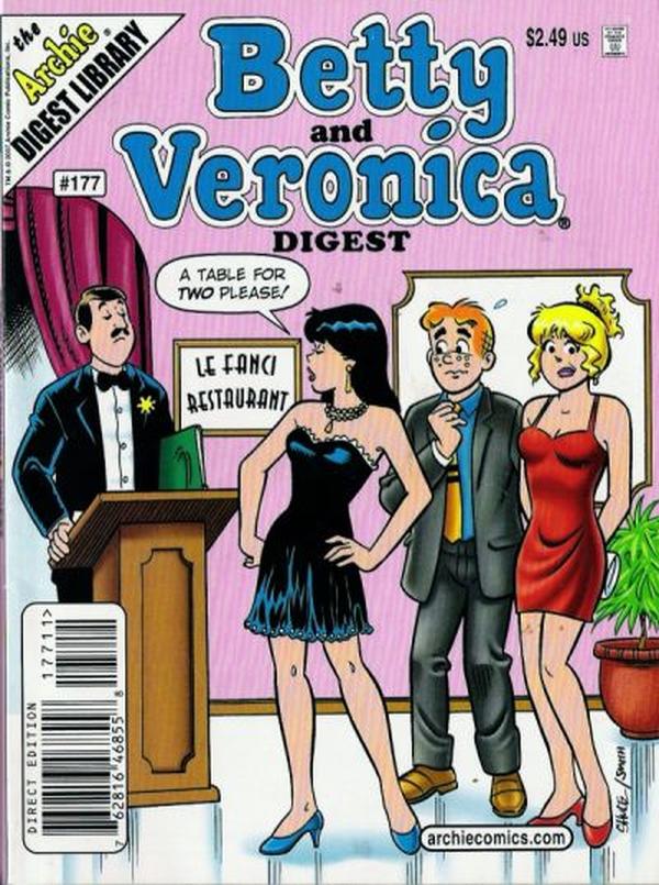 Betty and Veronica Comics Digest Magazine (1983) #177 cover