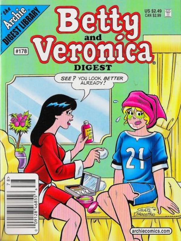 Betty and Veronica Comics Digest Magazine (1983) #178 cover