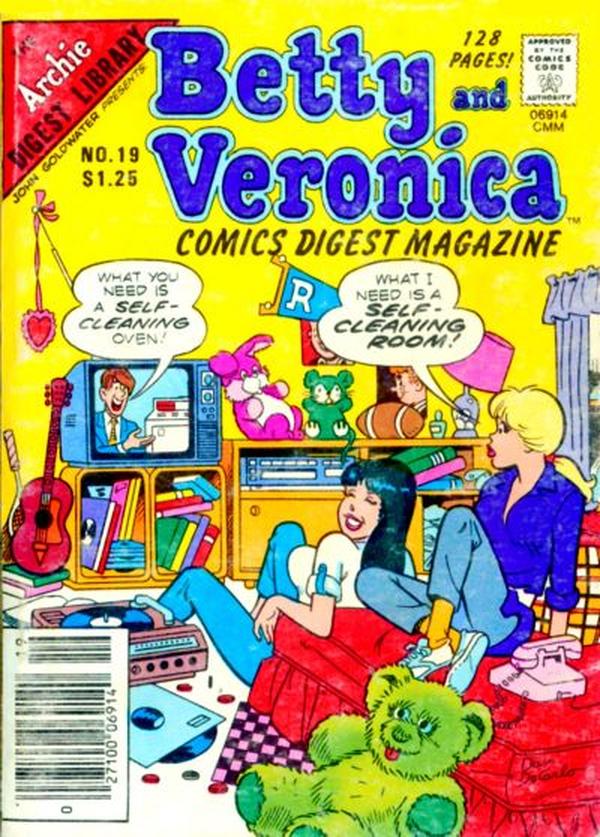 Betty and Veronica Comics Digest Magazine (1983) #19 cover