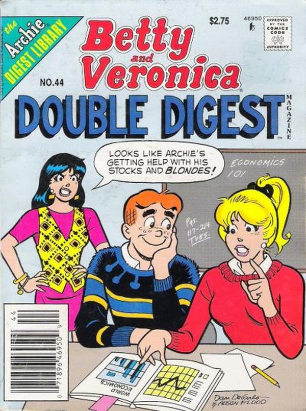 Betty & Veronica (Jumbo Comics) Double Digest #44 cover