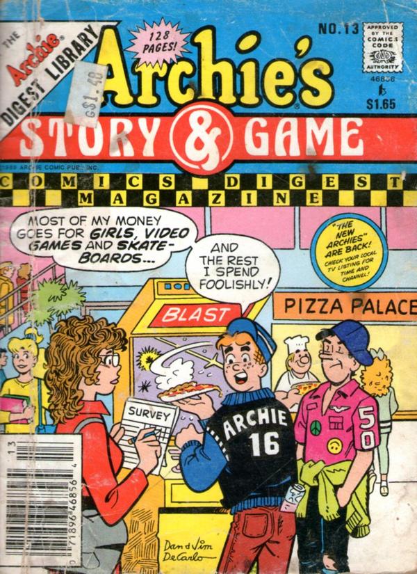 Archie's Story & Game Digest Magazine (1986) #13