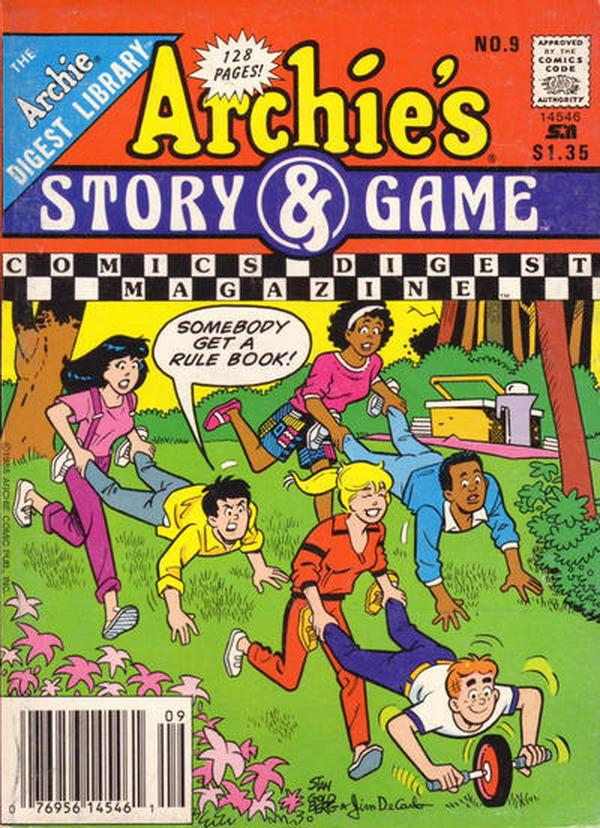 Archie's Story & Game Digest Magazine #9 cover