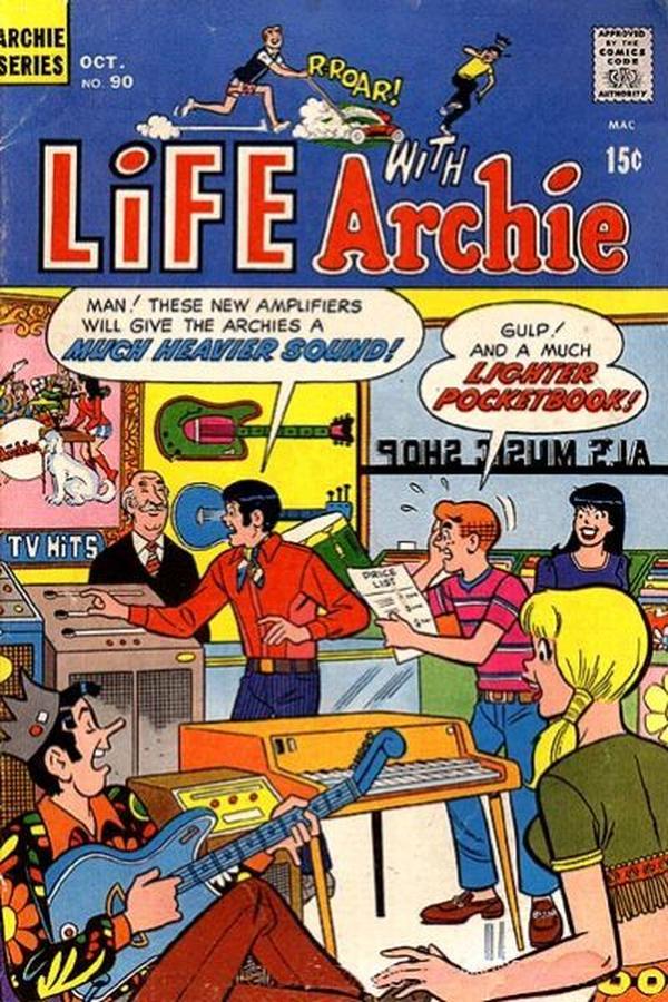 Cover of Life with Archie #90