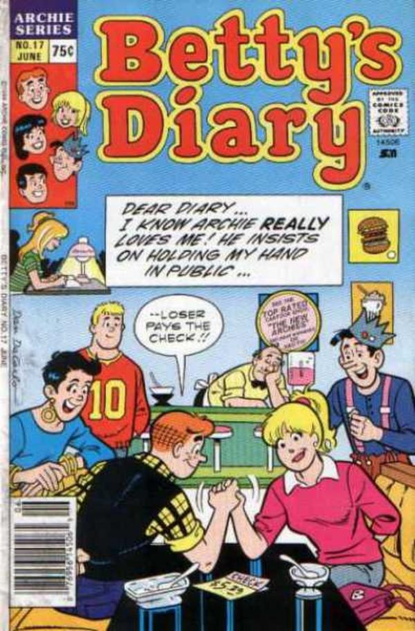 Betty's Diary #17 cover