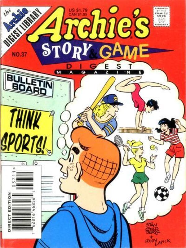 Archie's Story & Game Digest Magazine #37 cover