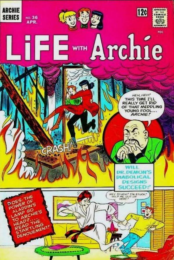 Life with Archie #36 cover