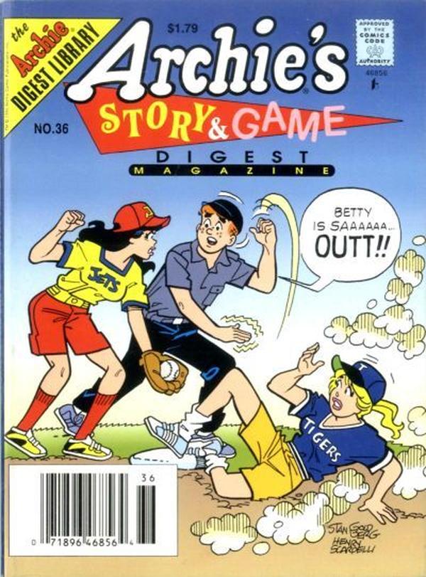 Archie's Story & Game Digest Magazine #36 cover