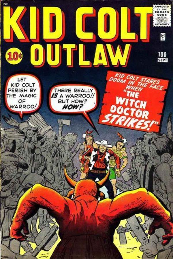 Kid Colt Outlaw (1949) #100 cover