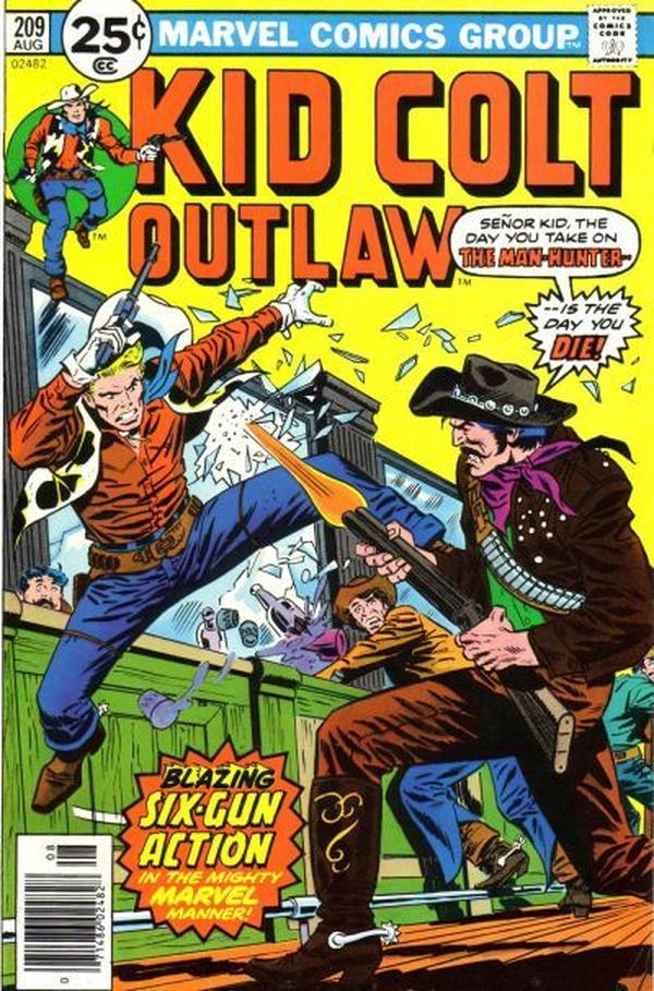 Kid Colt Outlaw (1949) #209 cover