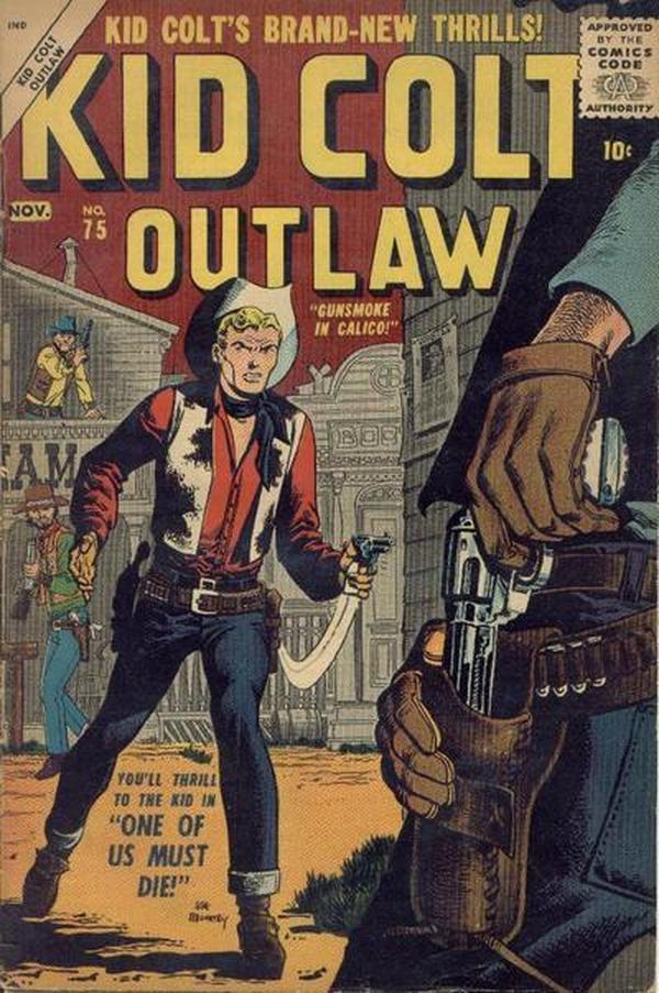 Kid Colt Outlaw (1949) #75 cover