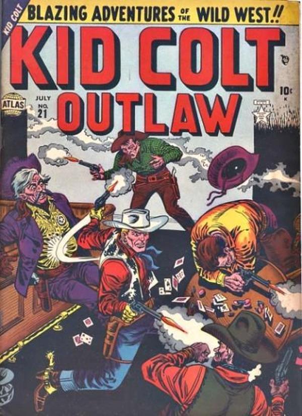 Kid Colt Outlaw (1949) #21 cover
