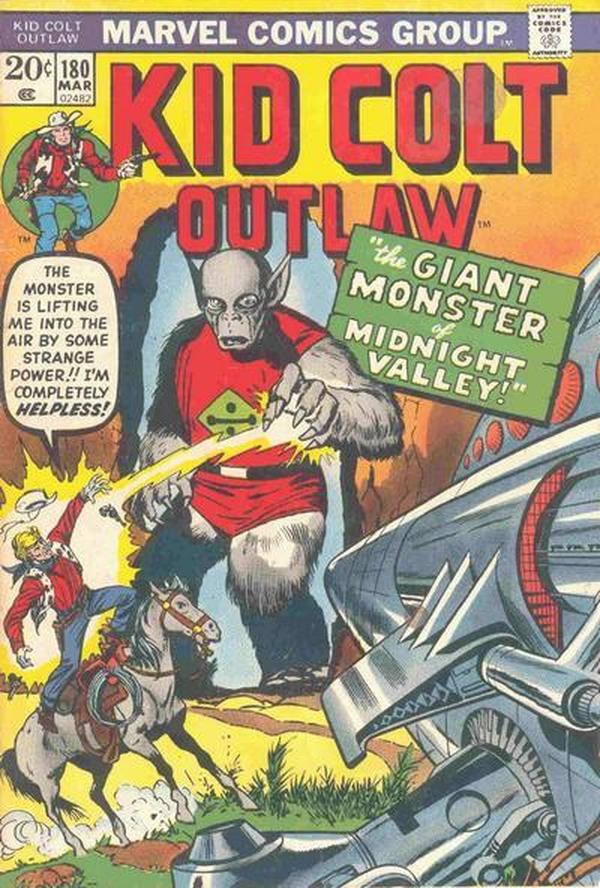 Kid Colt Outlaw (1949) #180 cover