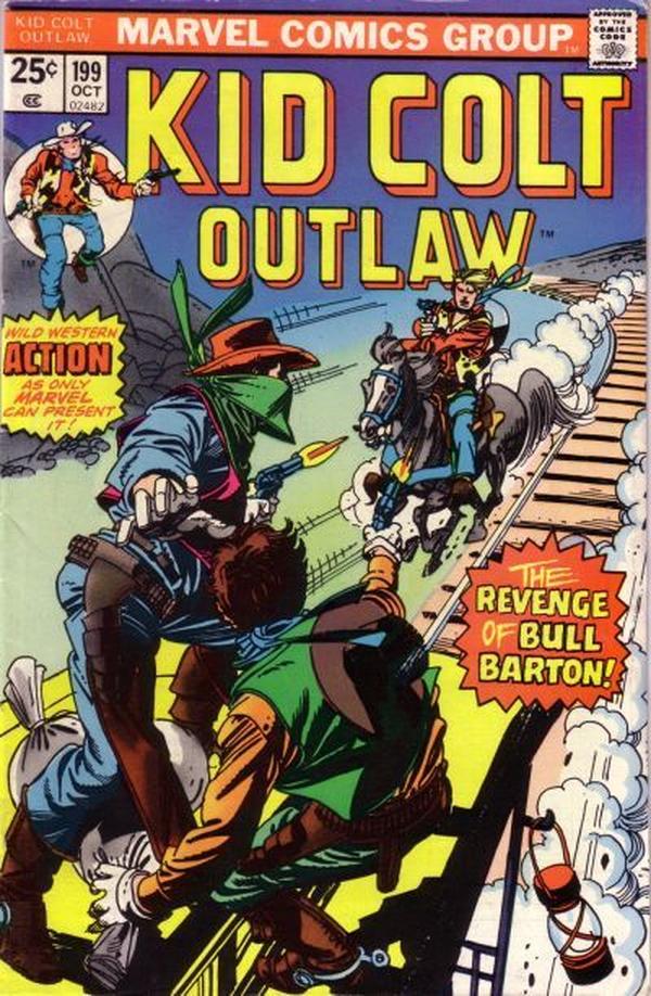 Kid Colt Outlaw (1949) #199 cover