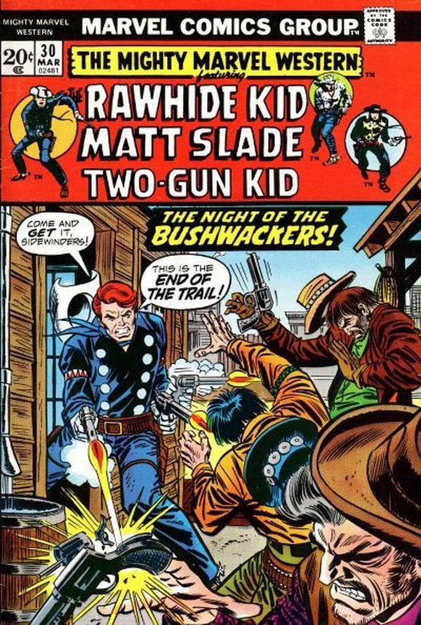 The Mighty Marvel Western (1968) #30 cover