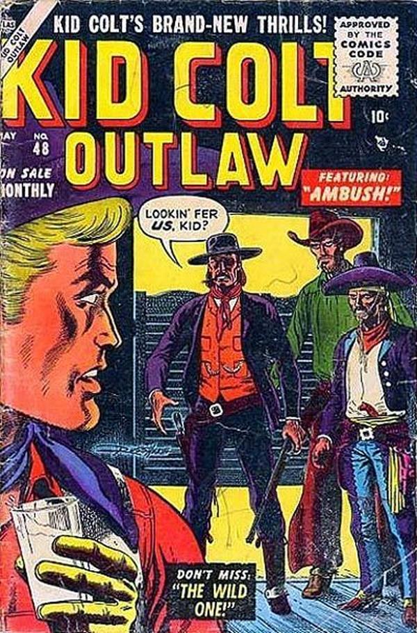 Kid Colt Outlaw (1949) #48 cover