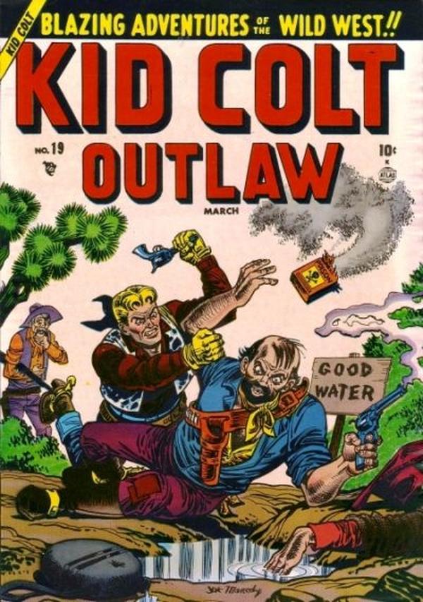 Kid Colt Outlaw (1949) #19 cover