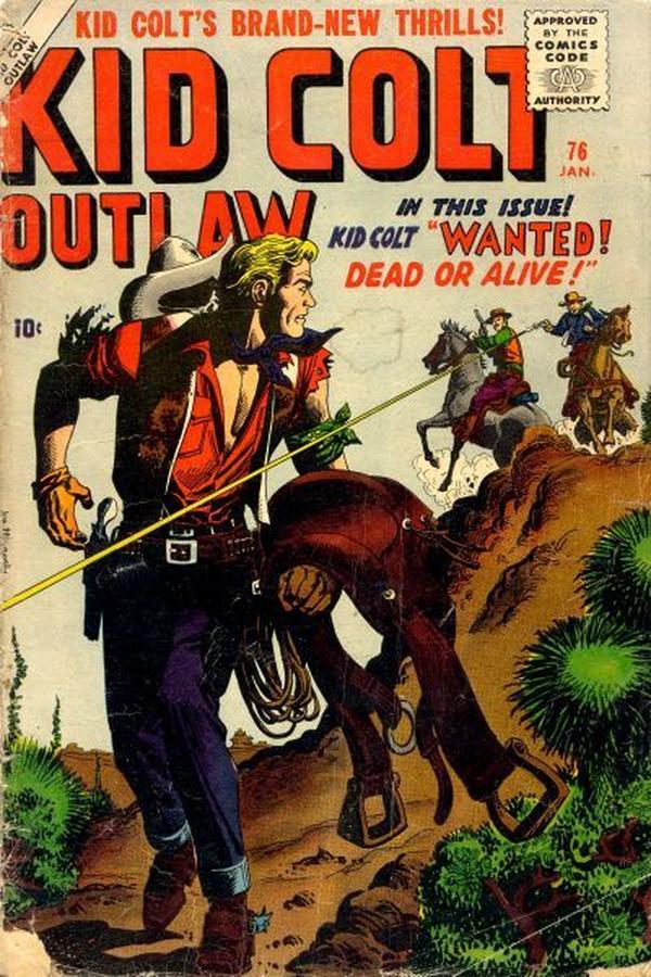 Kid Colt Outlaw (1949) #76 cover
