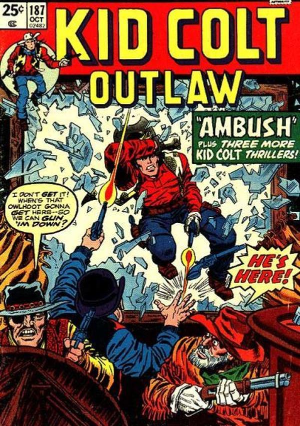 Kid Colt Outlaw (1949) #187 cover